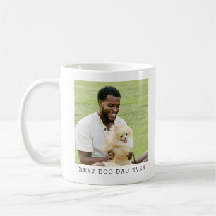 Best Dog Dad Ever Personalized Photo Keepsake Coffee Mug