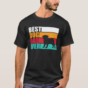 Best Dog Dad Ever  pug for men T-Shirt