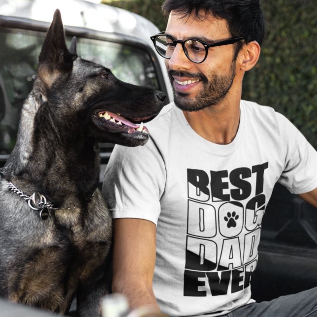 Best Dog Dad Ever T-Shirt (Creator Uploaded)