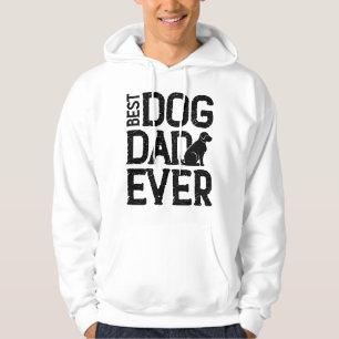 Best Dog Dad Ever T-Shirt Design (3) Hoodie