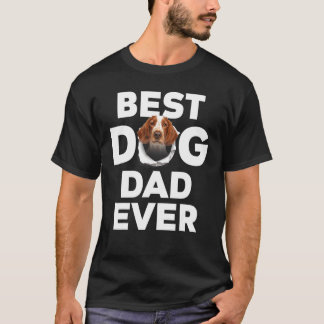 Best Dog Dad Ever Welsh Springer Spaniel T-Shirt