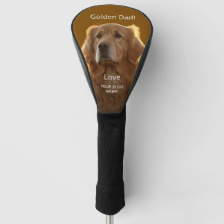 Best Dog Dad Personalized Golf Head Cover