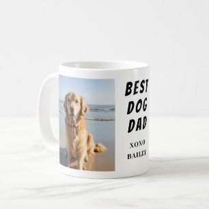 Best Dog Dad Photo  Coffee Mug