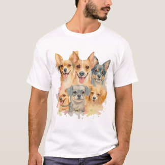Best Dog Design Tshirt for couple