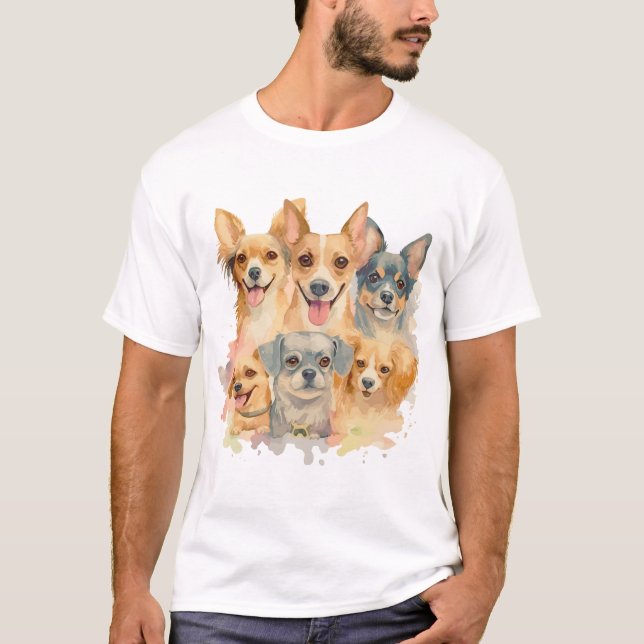 Best Dog Design Tshirt for couple (Front)