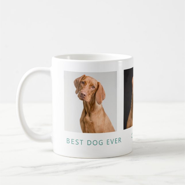 Best Dog Ever | Personalized Photo Mug (Left)