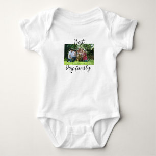 Best dog family mom dad pet animal friend holidayg baby bodysuit