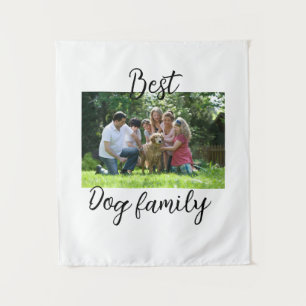 Best dog family mom dad pet animal friend holidayg tapestry
