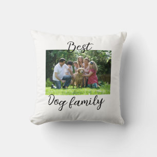 Best dog family mom dad pet animal friend holidayg throw pillow