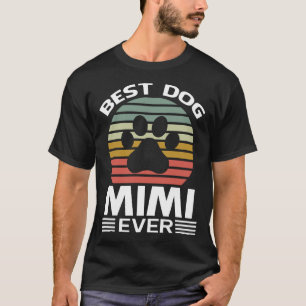 Best Dog MIMI Ever Vintage T-Shirt