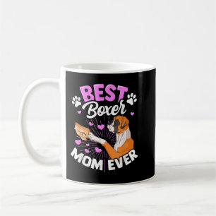 Best dog mom Boxer Coffee Mug