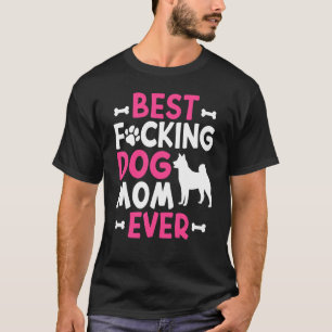 Best Dog Mom Ever American Akita Inu T-Shirt