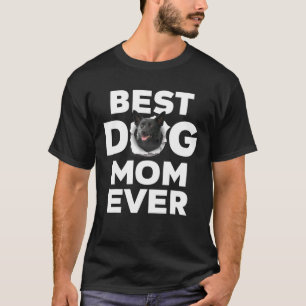 Best Dog Mom Ever Australian Kelpie Lovers For Dog T-Shirt