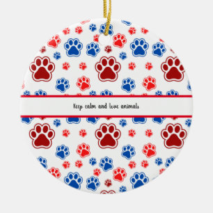 Best Dog Mom Ever Ceramic Ornament