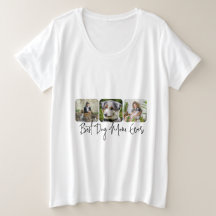 Best Dog Mom Ever - Custom 3-Photo Collage