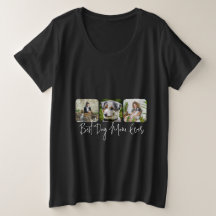 Best Dog Mom Ever - Custom 3-Photo Collage