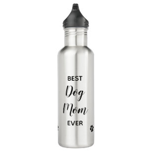 Best Dog Mom Ever - Custom Photo Cute Dog Mom 710 Ml Water Bottle