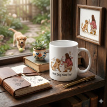 Best Dog Mom Ever Cute Mothers Day Gift
