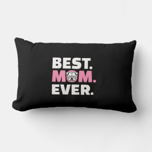 Best Dog Mom Ever English Bulldog Lover Lumbar Pillow
