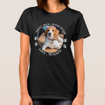 Best Dog Mom Ever Paw Prints Custom Cute Pet Photo T-Shirt<br><div class="desc">Best Dog Mom Ever... Surprise your favourite Dog Mom this Mother's Day , birthday or Christmas with this super cute custom pet photo t-shirt. Customize this dog mom t-shirt with your dog's favourite photo, and name. This dog dad shirt is a must for dog lovers and dog moms. Great gift...</div>