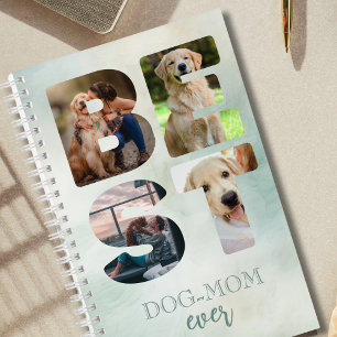 Best Dog Mom Ever Photo Mother's Day Gift  Notebook