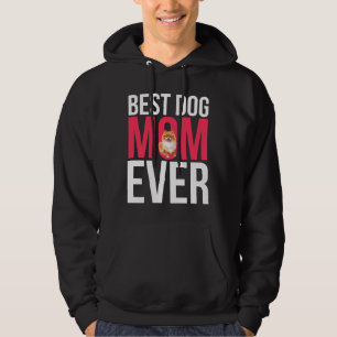 Best Dog Mom Ever Pomeranian Mom Active Hoodie