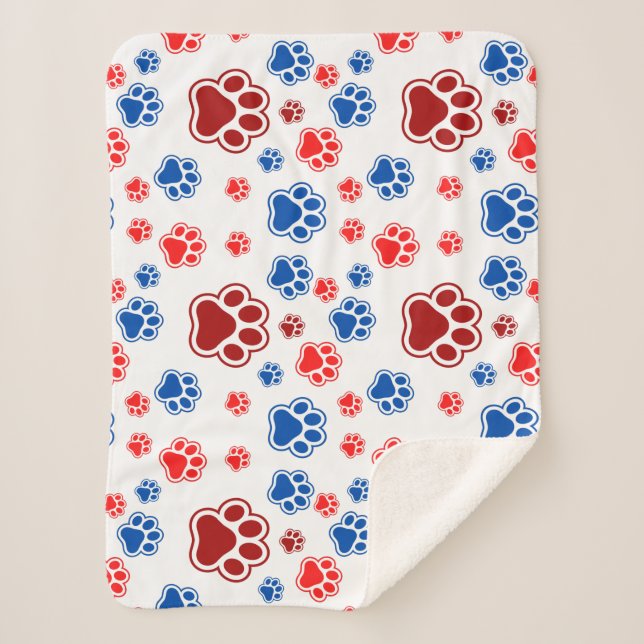 Best Dog Mom Ever Sherpa Blanket (Front)