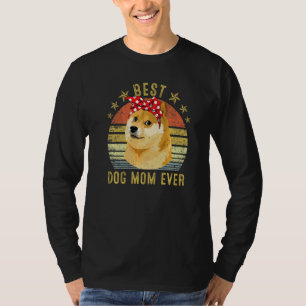 Best Dog Mom Ever Shiba Inu Mother's Day T-Shirt