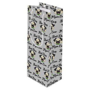 Best Dog Mom Ever Wine Gift Bag