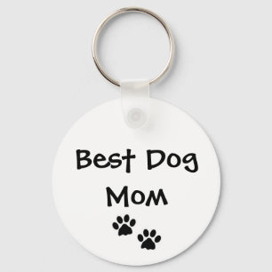Best Dog Mom Keychain