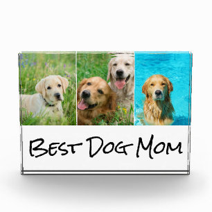 Best Dog Mom Photo Block