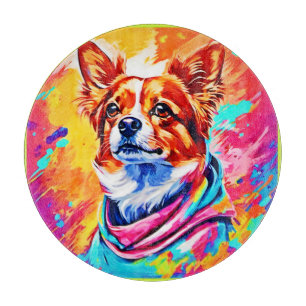 Best Dog Pet Paint Art Cutting Board