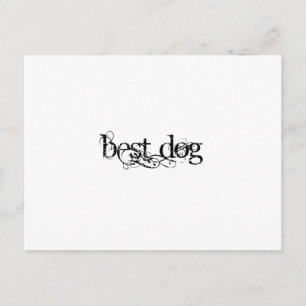 Best Dog Postcard