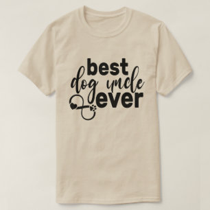 Best Dog Uncle Ever Style Cool Bday Gift for Dog T-Shirt