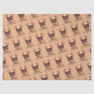 Best Doggy Daddy Frenchie French Bulldog Dog Pet Tissue Paper