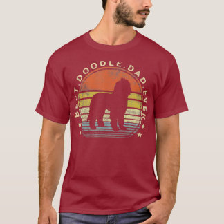 Best Doodle Dad Dog Lover Owner Labradoodle T-Shirt