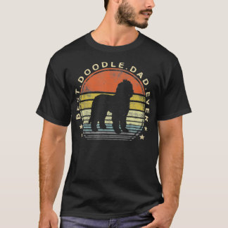 Best Doodle Dad  Dog Lover Owner Labradoodle T-Shirt