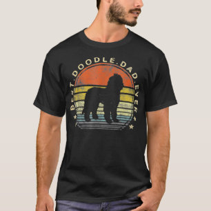 Best Doodle Dad  Dog Lover Owner Labradoodle T-Shirt
