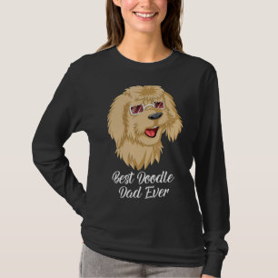 Best Doodle dad Ever Goldendoodle For dad fathers T-Shirt
