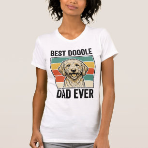Best Doodle Dad Ever Vintage Dog Shirt Design_1