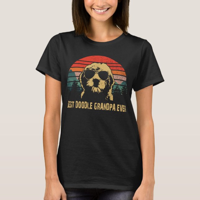 BEST DOODLE GRANDPA EVER T-Shirt (Front)