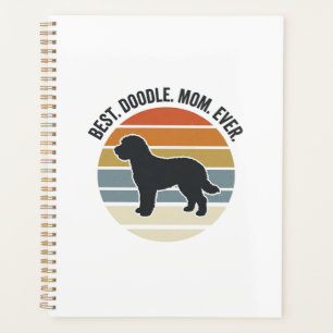 Best Doodle Mom Ever Vintage Dog Mom Design_1 Planner