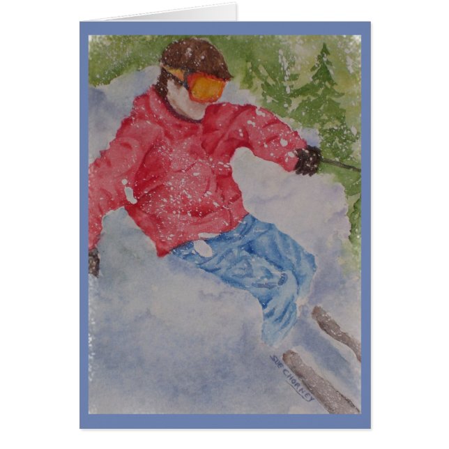 BEST DOWN HILL SKIER (Devant)