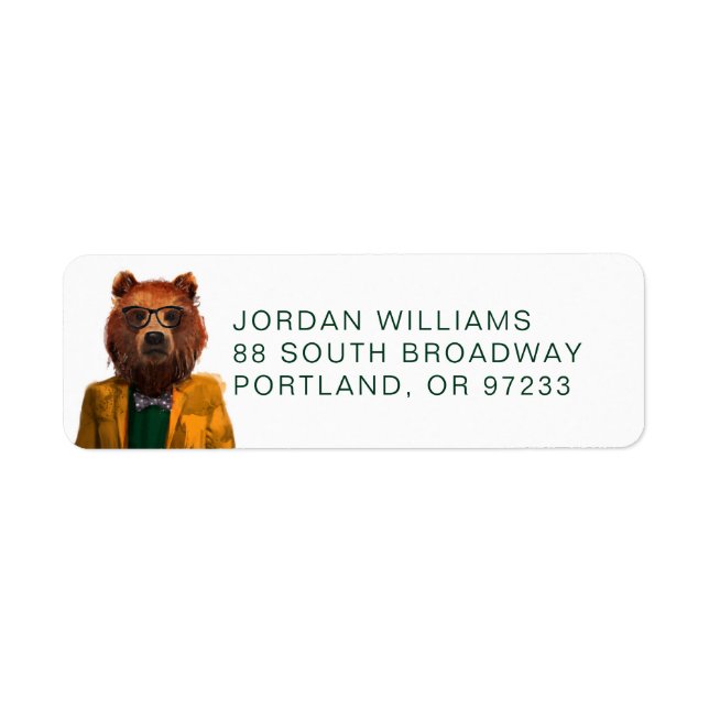 Best Dressed Bear | Add Your Name (Front)