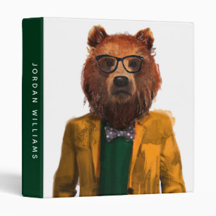 Best Dressed Bear   Add Your Name Binder