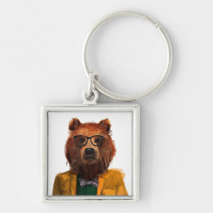 Best Dressed Bear Keychain