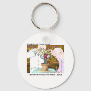 Best-Dressed Cactus Funny Gifts & Collectibles Keychain