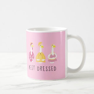 Best Dressed Funny Porch Goose Coffee Mug