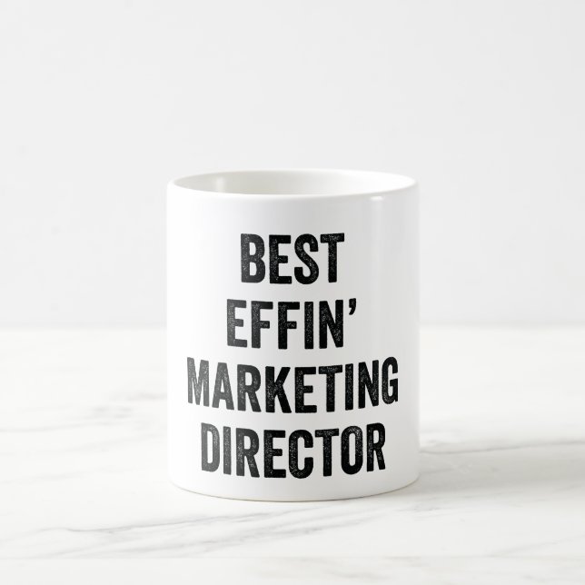Best Effin' Marketing Director Coffee Mug (Center)