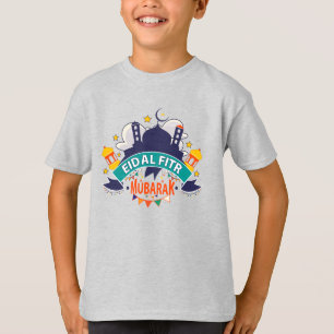 Best Eid Gift For Muslims - Eid Al-Fitr Al Mubarak T-Shirt